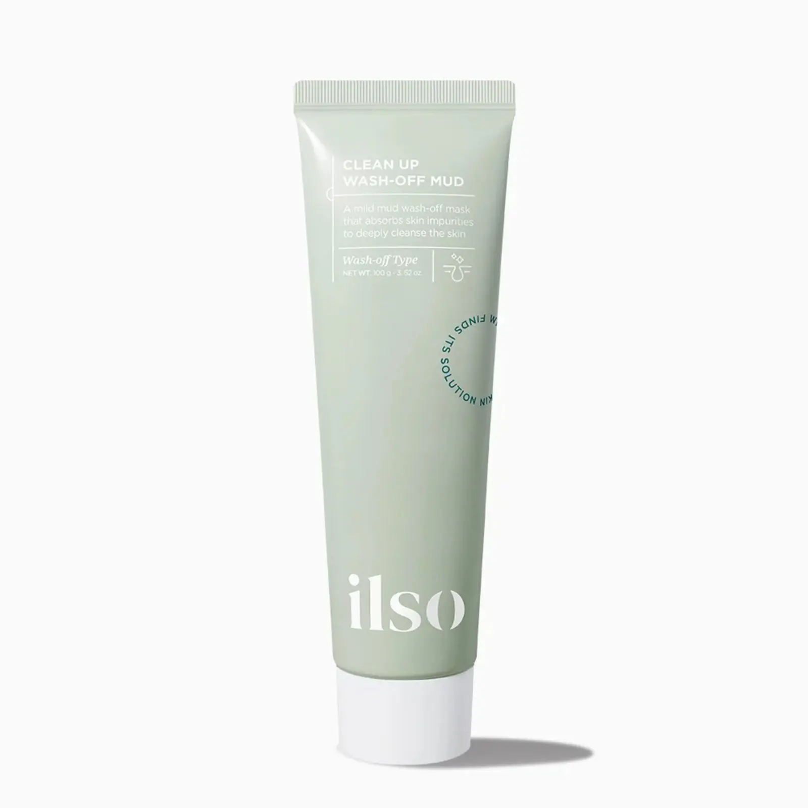 ILSO Clean Up Wash-Off Mud Cream (Gözenek Arındırıcı Krem Kil Maskesi) 100g