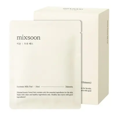 mixsoon Soybean Milk Pad (Soya Sütü İçerikli Yoğun Nemlendirici Pedler) 10'lu Paket