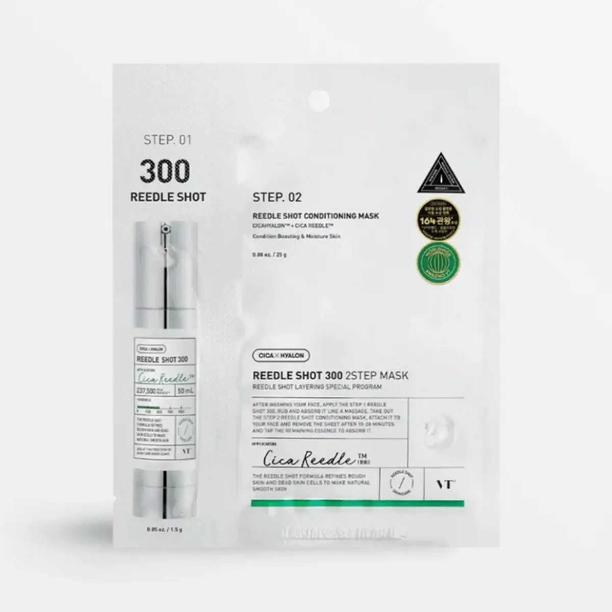 VT Cosmetics Reedle Shot 300 2 Aşamalı Kağıt Maske