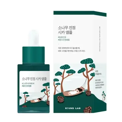Round Lab Pine Calming Cica Ampoule Bariyer Koruyucu ve Kızarıklık Karşıtı Centella Ampul Serum 30 ml