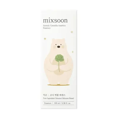 Mixsoon Soondy Centella Asiatica Essence Stres ve Kızarıklık Karşıtı Besleyici %100 Centella Özlü Esans 100ml